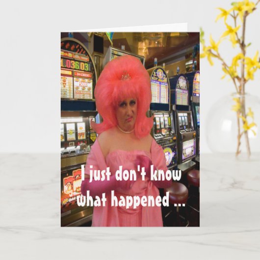 ミズコットン忘れ! カード (黄色い花)