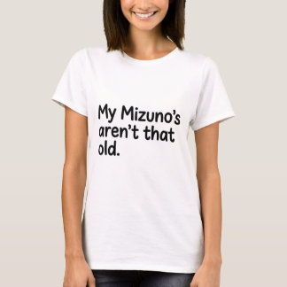 ミズノがまだ新しいウソ 白バレーTシャツ Tシャツ