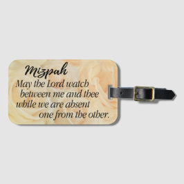 ミズパ |黄色のバラ ラゲッジタグ