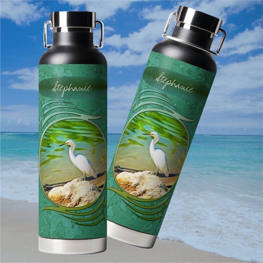 ミズマロヤ川にクレーン0335 ウォーターボトル