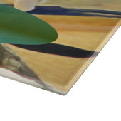 ミズマロヤ川にクレーン0335 カッティングボード (角)