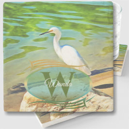 ミズマロヤ川にクレーン0335 ストーンコースター