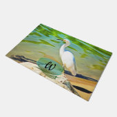 ミズマロヤ川にクレーン0335 ドアマット (アングル)