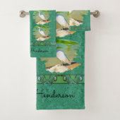 ミズマロヤ川にクレーン0335 バスタオルセット (インサイチュ)