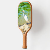 ミズマロヤ川にクレーン0335 ピックルボールラケット (左)