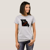 ミズリ太陽のー日食女子Tシャツ Tシャツ (正面フル)