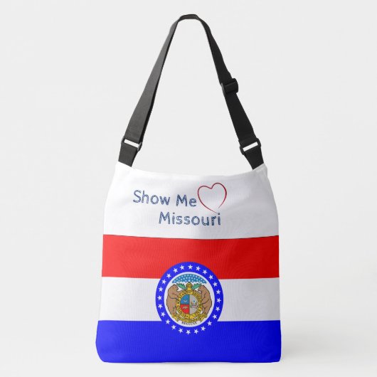 ミズーリおもしろいクロスボディバッグ クロスボディバッグ (正面)
