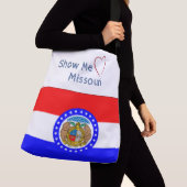ミズーリおもしろいクロスボディバッグ クロスボディバッグ (クローズアップ)