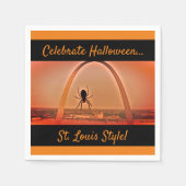 ミズーリおもしろい – カクテル&パーティーナプキンス スタンダードカクテルナプキン (正面)