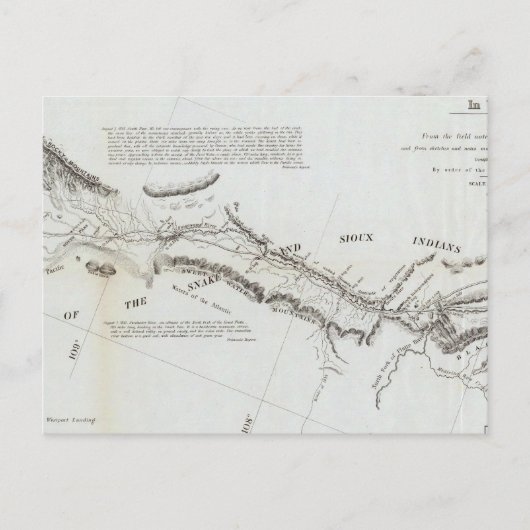 ミズーリからオレゴンまでの道2 ポストカード (正面)