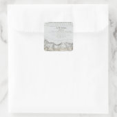 ミズーリからオレゴンまでの道 スクエアシール (バッグ)