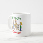 ミズーリで捕虜になる コーヒーマグカップ (正面左)