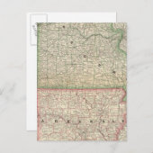 ミズーリとアーカンソー ポストカード (正面/裏面)