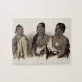 ミズーリのインディアン、Otoのインディアンおよび責任者の ジグソーパズル (横)