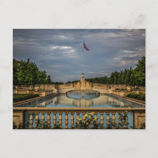 ミズーリのユニティ・ビレッジでの信仰の橋 ポストカード (正面)