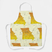 ミズーリの地図 エプロン (正面)