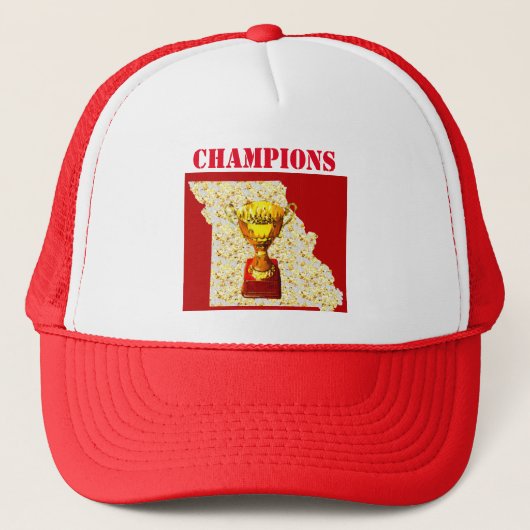 ミズーリの地図 キャップ (正面)