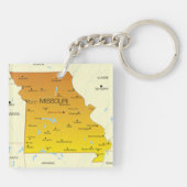 ミズーリの地図 キーホルダー (裏面)