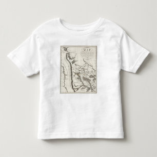 ミズーリの地図 トドラーTシャツ