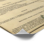 ミズーリの地図 ポスター (角)