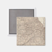 ミズーリの地図 マグネット (正面/裏面)