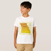 ミズーリの地図 Tシャツ (正面フル)
