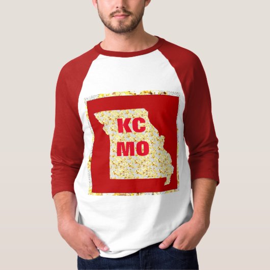 ミズーリの地図 Tシャツ (正面)