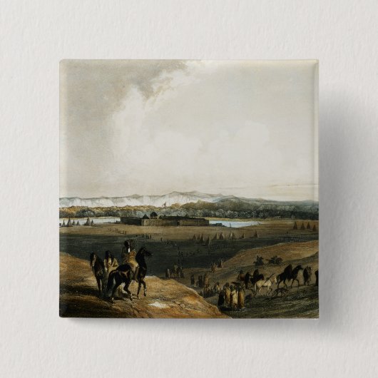 ミズーリの城砦連合は、容積2からの28をめっきします 缶バッジ (正面)