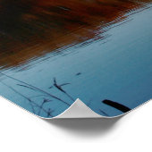 ミズーリの夕日のプール ポスター (角)