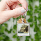 ミズーリの小屋を一生懸命働かせて下さい、容積1からの17をめっきして下さい キーホルダー (手)