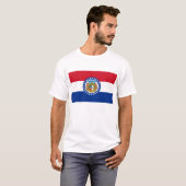 ミズーリの州の旗 Tシャツ (正面フル)