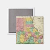 ミズーリの新しい地図 マグネット (正面/裏面)