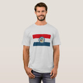 ミズーリの旗のTシャツ Tシャツ (正面フル)