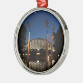 ミズーリの植物園のClimatron メタルオーナメント (左)