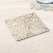 ミズーリの病気、Ky、Tennの翼部、失敗、避難所 スクエアペーパーコースター (アングル)