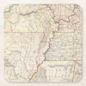 ミズーリの病気、Ky、Tennの翼部、失敗、避難所 スクエアペーパーコースター (正面)