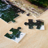 ミズーリの秋の木の写真 ジグソーパズル (側面)