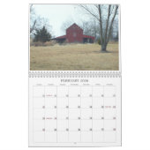 ミズーリの納屋 カレンダー (2月 2026)