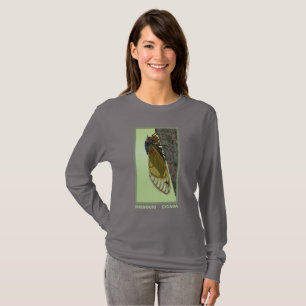 ミズーリの蝉のスケッチ Tシャツ