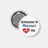ミズーリの誰かが私を愛している マグネット (正面/裏面)