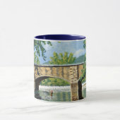 ミズーリの風光明媚な景色のトルートストリームアンリング マグカップ (中央)