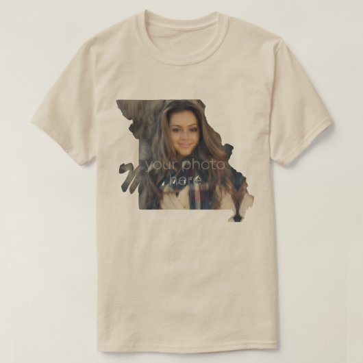 ミズーリのTシャツの写真州 Tシャツ (デザイン正面)