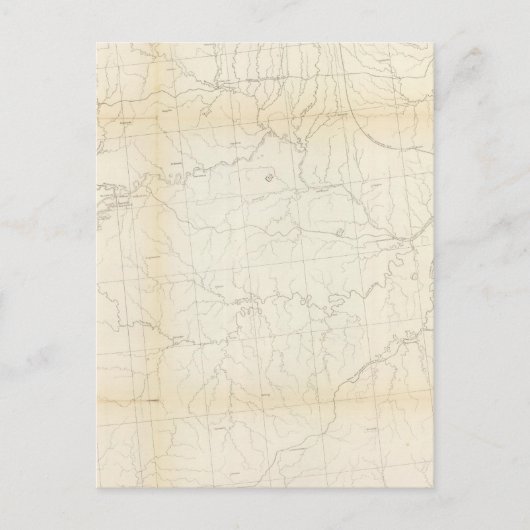 ミズーリのW境界からTrap Creekの河口まで ポストカード (正面)
