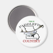 ミズーリはカモメの国 マグネット (正面/裏面)