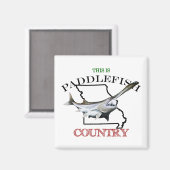 ミズーリはカモメの国 マグネット (正面/裏面)