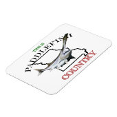 ミズーリはカモメの国 マグネット (左側)