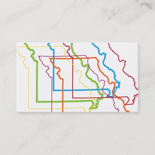 ミズーリぼやけプライド 名刺 (正面)