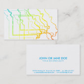 ミズーリぼやけル 名刺 (正面/裏面)