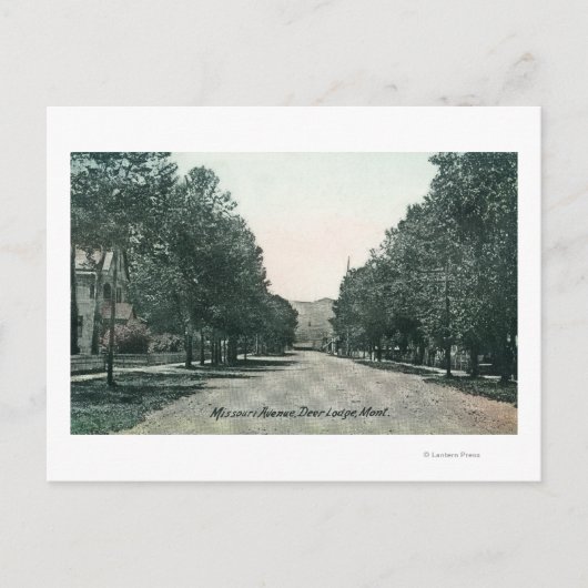 ミズーリアベニュービューディアロッジMT ポストカード (正面)