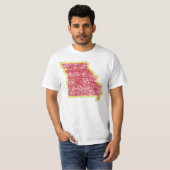 ミズーリグランジ色 Tシャツ (正面フル)